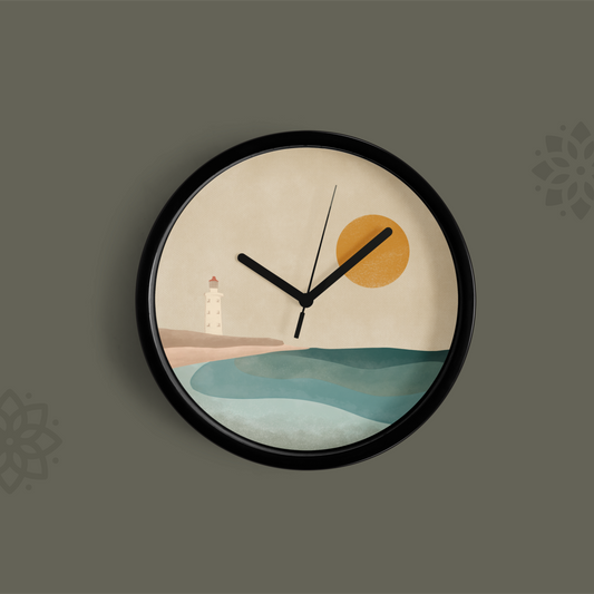 Lakshadweep Sunrise | Artistic & Contemporary Wall Clock