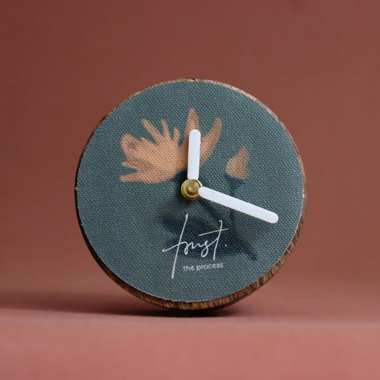 Trust |  Handcrafted Desk Clock