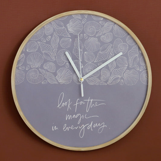Magic in everyday |  Handcrafted Wall Clock
