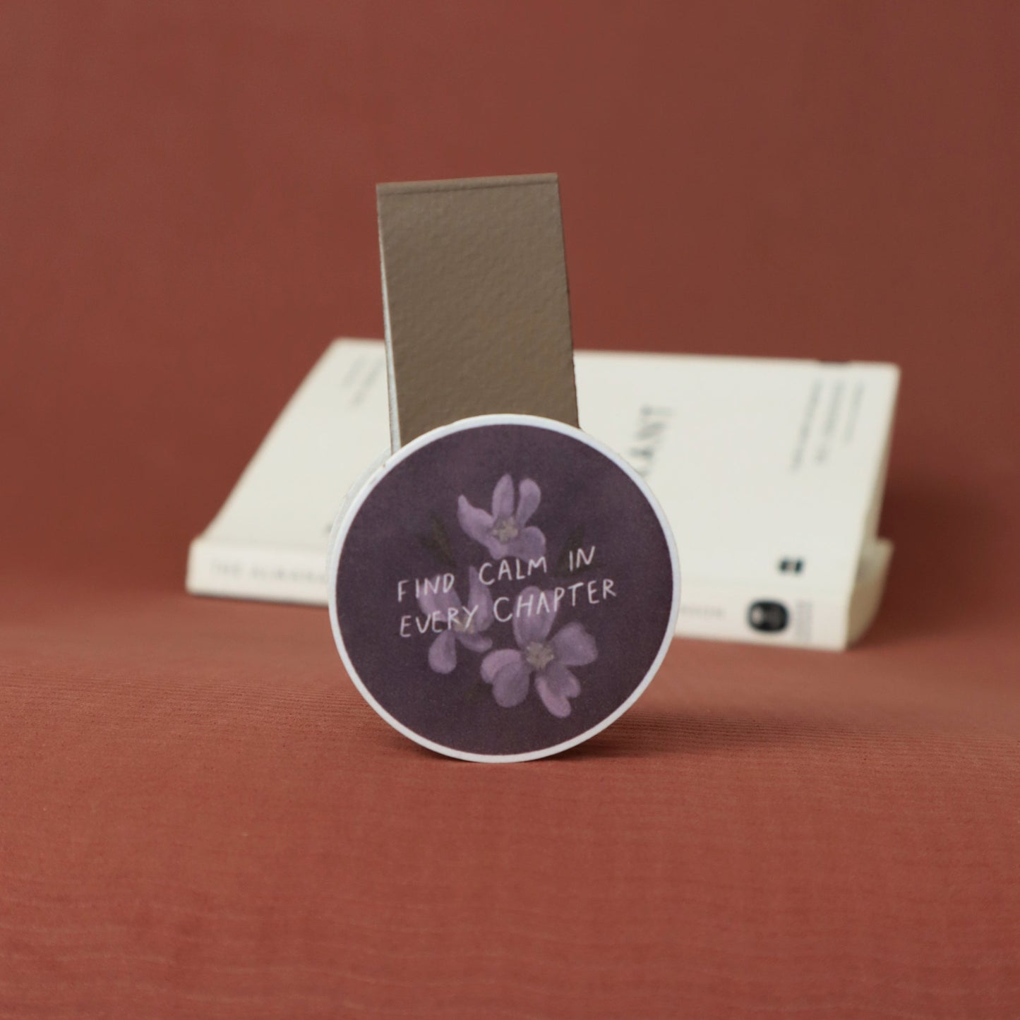 Calm In Every Chapter | Magnetic Bookmark